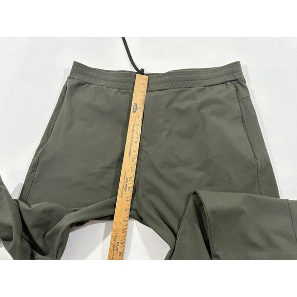 Public Rec Pants Mens Green Jogger Golf Range Commute Running Office Gym Sz 42 - Picture 4 of 10